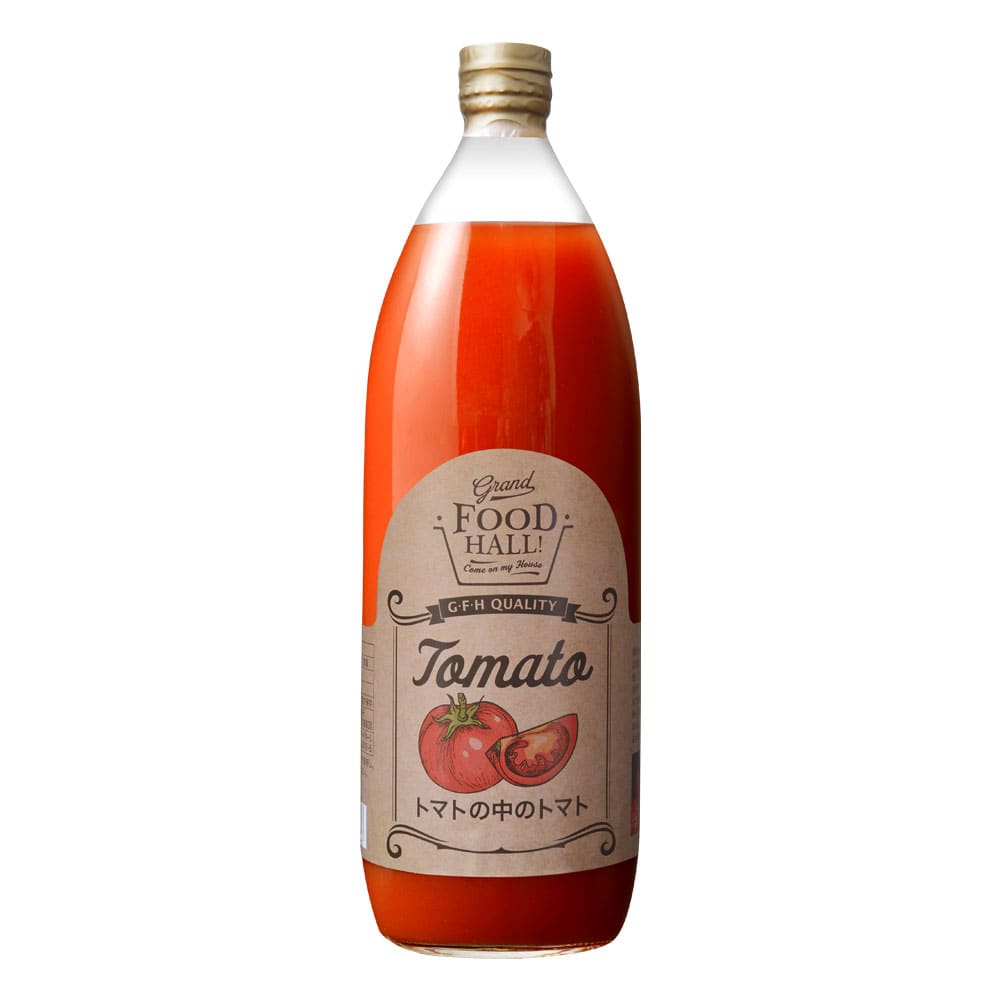 グランドフードホール　グラホのトマトジュース トマトの中のトマト1L