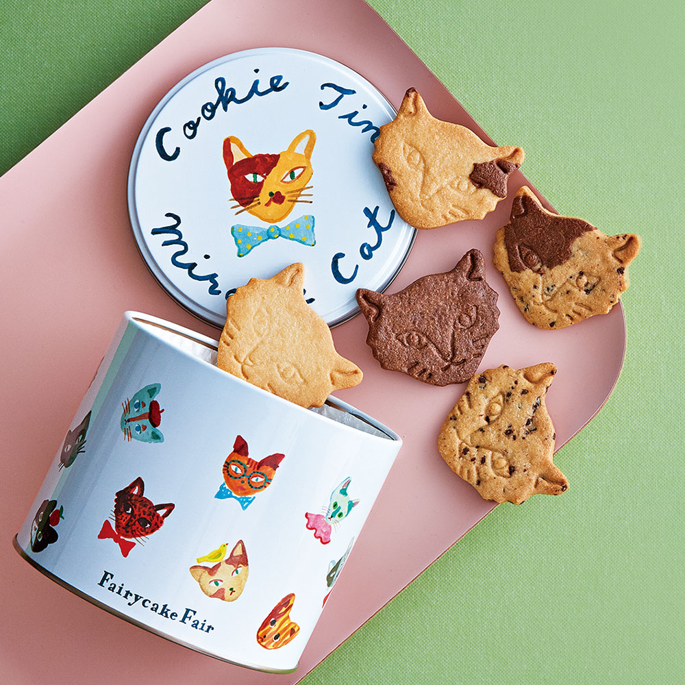 Miracle Cat Cookie Tin 神様のいたずら ネコクッキー缶