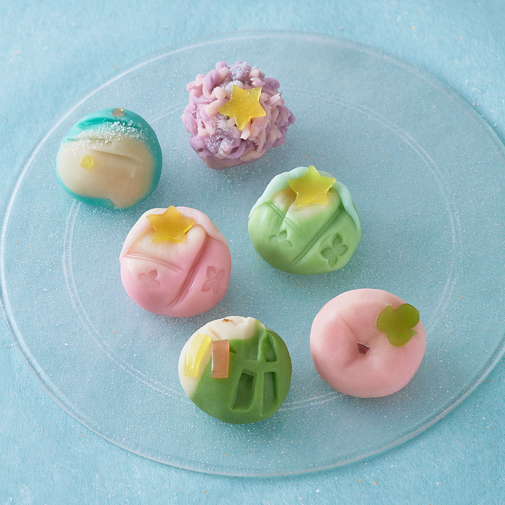【婦人画報】七夕の上生菓子 6種6個 京菓子司 井津美屋 【婦人画報】七夕の上生菓子 6種6個 京菓子司 井津美屋