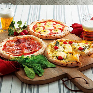 マルゲリータピザ 3種3枚