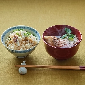 特撰鯛めしの素と真鯛のうしお汁 2食×2セット