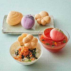 京のお茶漬とお吸物 夏の彩り最中 7種9個